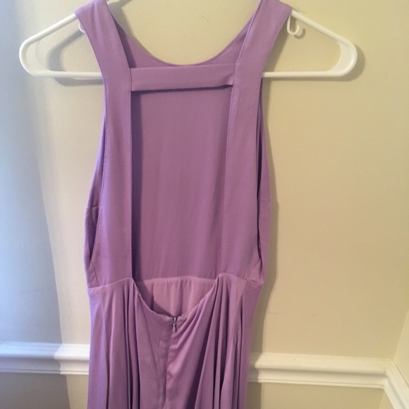 Silence and noise lavender backless skater dress - Picture 3 of 6